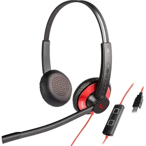 Adda Sound Epic 511 UC Headsets With Double Microphone Noise Cancelling For Extreme Noisy Working Environments