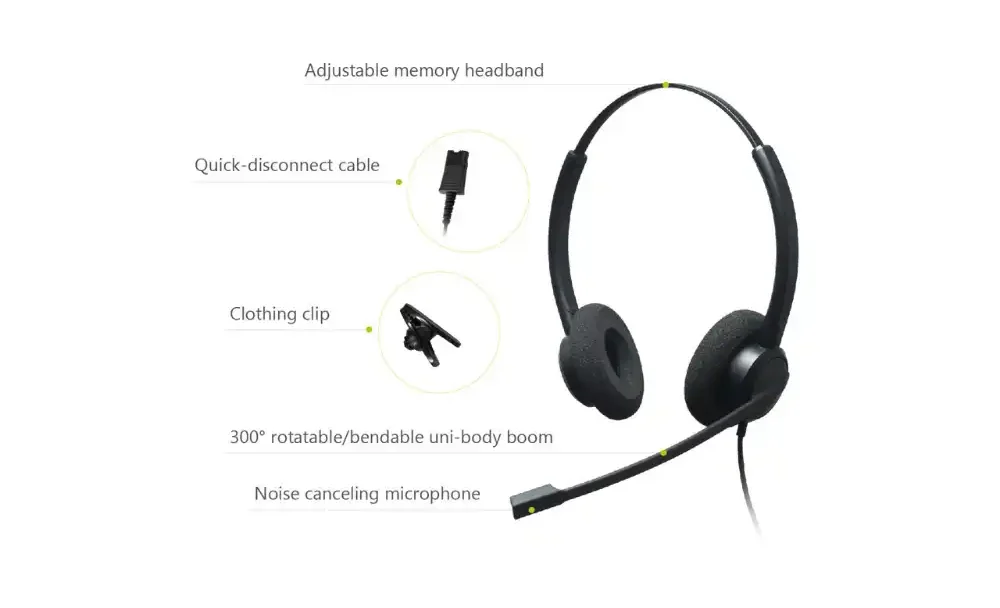 Addasound UC2731D Single-Ear Professional USB Headset