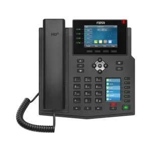 Fanvil X5U High-End Enterprise IP Phone with Colour Display, HD Voice & Programmable DSS Keys