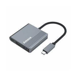 Amaze A320 3-in-1 Type C Multiport Alloy Hub HDMI 4K@30Hz, USB3.0, PD 100W
