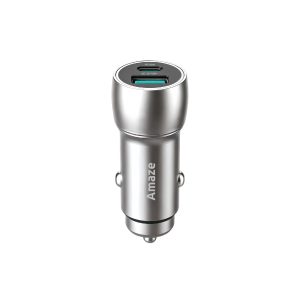 Amaze A455 Voltix Pro Dual Port Car Charger - 48W