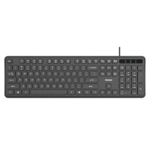 Amaze A734 Probus Chocolate Keys Silent Wired Keyboard