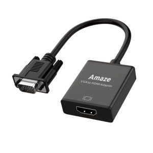 Amaze A832 VGA to HDMI with Audio Adapter
