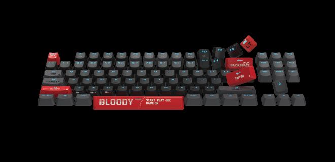 Bloody AT87 Alpha Optical Switch Mechanical Keyboard - view 5
