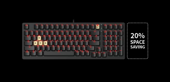 Bloody AT98 Alpha Optical Switch Mechanical Keyboard - view 9