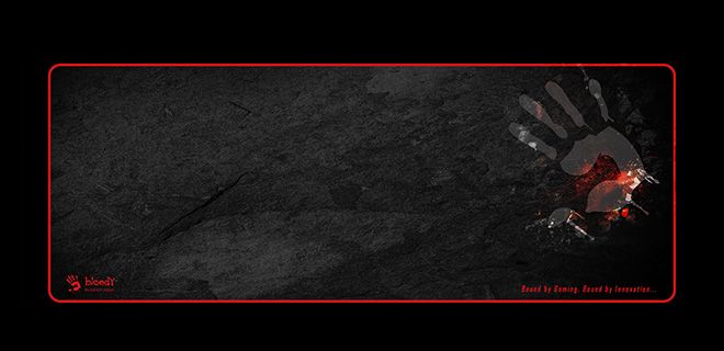 Bloody B-088S Gaming Mouse Pad (800 x 300 x 2 mm) - Exceptional Fine Knitting Craft Edges