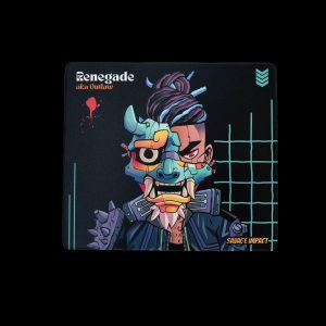 Bloody BP-45-RENEGADE-MIDNIGHT Gaming Mousepad 450 x 400 x 5mm (Renegade Midnight)
