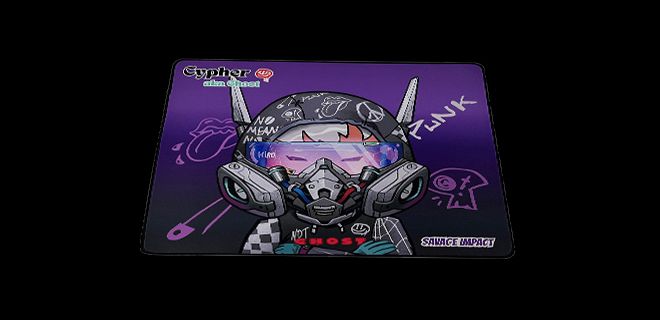 Bloody BP-45W-CYPHER-GHOST x Savage Waterproof Mouse Pad 45 x 40 x 0.5 cm (Cypher Ghost) - view 4