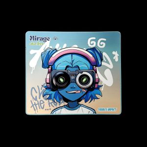 Bloody BP-45W-NYX-MIRAGE x Savage Waterproof Mouse Pad 45 x 40 x 0.5 cm (Nyx Mirage)