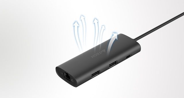 A4Tech DST-80C 8-IN-1 Docking Station - detail 4