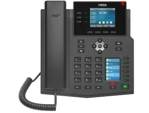 Fanvil X4U Enterprise IP Phone with Dual Colour Displays, HD Voice Quality & Gigabit Ethernet Connectivity
