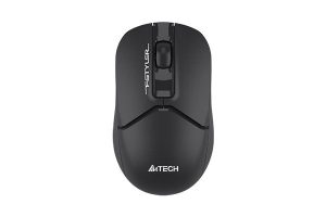A4Tech FB12S-BLACK Fstyler Dual-Mode Bluetooth & 2.4G Silent Click Mouse