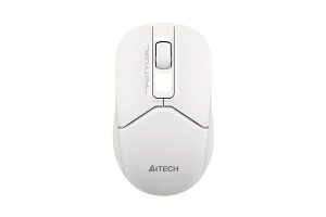 A4Tech FB12S-WHITE Fstyler Dual-Mode Bluetooth & 2.4G Silent Click Mouse