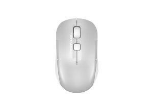 A4Tech FB26CS-Air2-ICY-WHITE Fstyler Dual Mode Bluetooth & 2.4GHz Silent Click Mouse