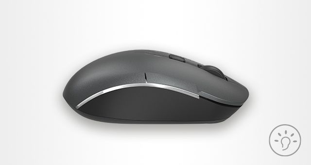 A4Tech FB26CS-Air2-ICY-WHITE Fstyler Dual Mode Bluetooth & 2.4GHz Silent Click Mouse - detail 4