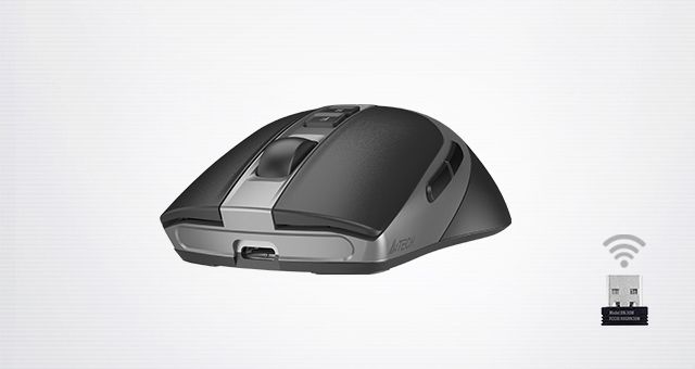 A4Tech FB50CS-Plus Fstyler Dual Mode Bluetooth & 2.4GHz Rechargeable Silent Click Mouse - detail 1