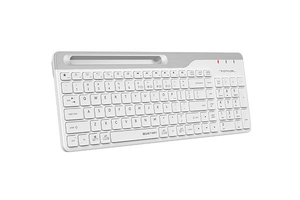 A4Tech FBK25-WHITE Fstyler Bluetooth + 2.4G Connection 2-section Keyboard - image 3