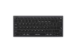 A4Tech FBX51C-GREY Fstyler Bluetooth & 2.4G Scissor Switch Compact Keyboard Type C