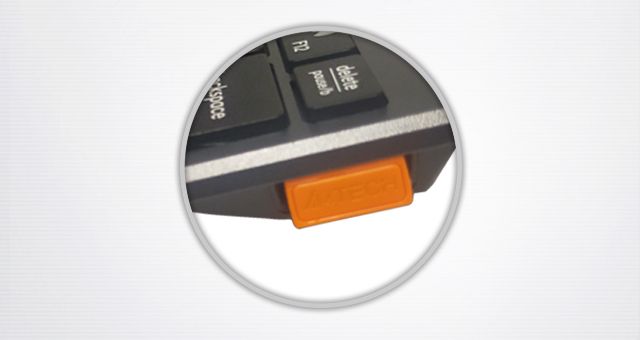 A4Tech FBX51C-GREY Fstyler Bluetooth & 2.4G Scissor Switch Compact Keyboard Type C - detail 6