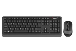 A4Tech FG1010S-GREY Fstyler 2.4G Wireless Combo Desktop Set