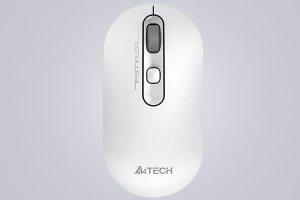 A4Tech FG20S-WHITE Fstyler 2.4G Wireless Silent Click Mouse