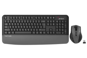 A4Tech FG2500S-Plus-GREY Fstyler 2.4G Multimedia Wireless Desktop Set