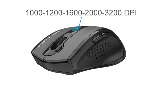 A4Tech FG2500S-Plus-WHITE Fstyler 2.4G Multimedia Wireless Desktop Set - detail 8