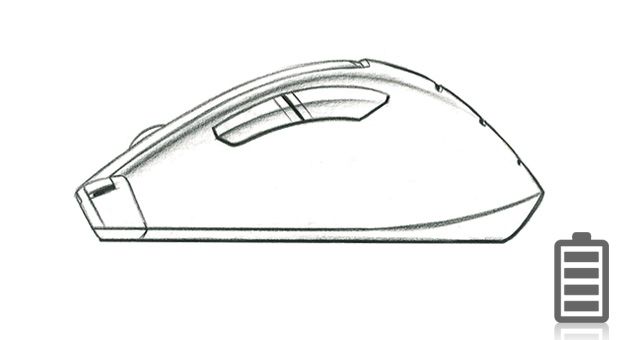 A4Tech FG30S-GREY Fstyler Wireless Silent Click Mouse - detail 2