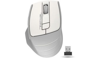 A4Tech FG30S-WHITE Fstyler Wireless Silent Click Mouse