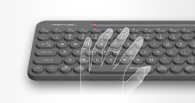 A4Tech FG3200-Air2 Fstyler 2.4G Wireless QuietKey Compact Combo Desktop Set - detail 10