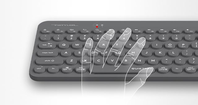 A4Tech FG3300-Air2 Fstyler 2.4G Wireless Power-Saving QuietKey 2-Zone Combo Set - detail 10