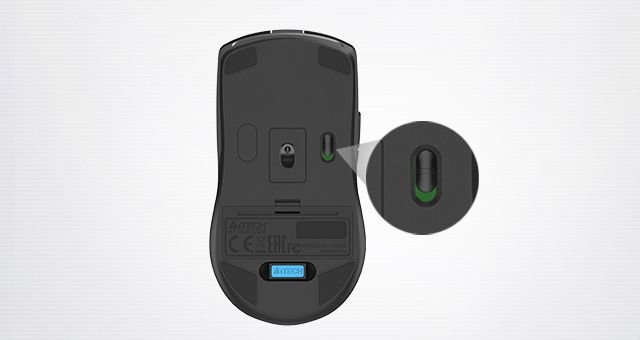 A4Tech FG50S-Plus Fstyler 2.4G Wireless Silent Click Mouse - detail 7