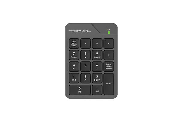 A4Tech FGK21C Fstyler 2.4G Wireless Rechargeable Numeric Keypad - image 1