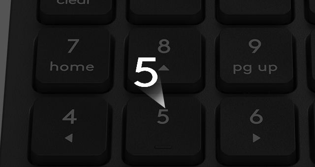 A4Tech FGK21C Fstyler 2.4G Wireless Rechargeable Numeric Keypad - detail 4