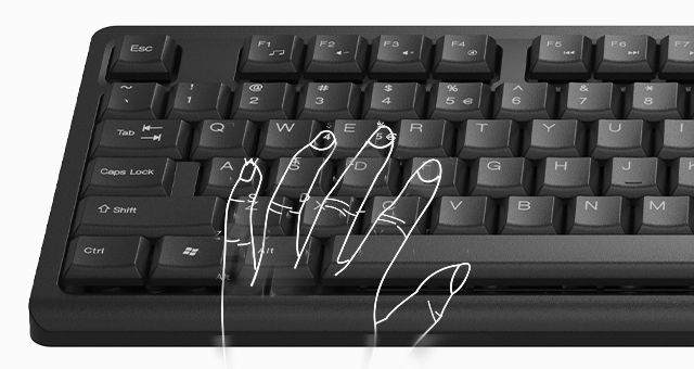 A4Tech FK12 Fstyler FN Multimedia Wired USB Keyboard - detail 5