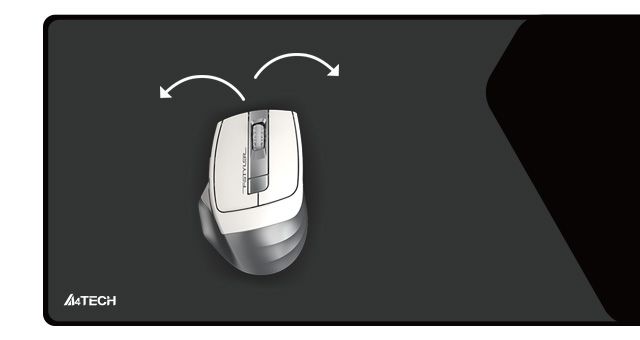 A4Tech FP20-GREY Fstyler Mouse Pad 25x20cm - detail 1