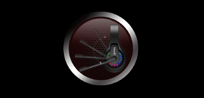 Bloody G230 Virtual 7.1 Surround Sound RGB USB Gaming Headphone - Rotatable Mic