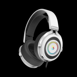 Bloody G535-BLACK-WHITE Virtual 7.1 Surround Sound RGB Gaming USB Headphone