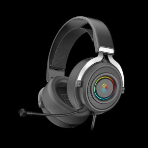 Bloody G535P Stereo Surround Sound RGB Gaming Headphone 4-Pin 3.5 mm With PC Extension Adapter