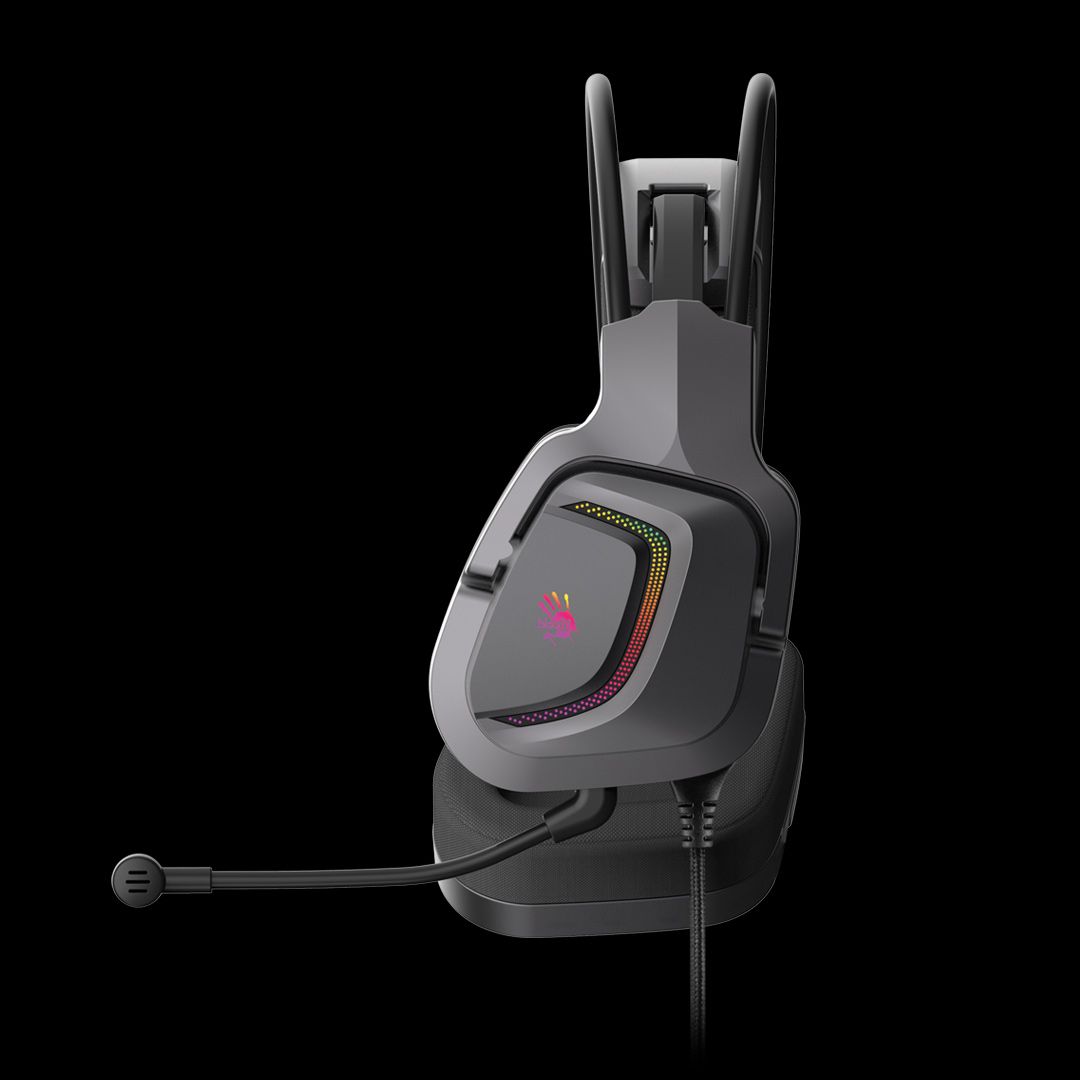 Bloody G575Pro Virtual 7.1 Surround Sound Gaming USB Headphone (Grey) - image 2