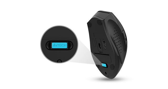 A4Tech G7-810S-Air2 2.4G Wireless Air Mouse with Type-C Adaptor - detail 9