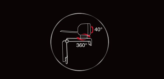 Bloody GK30 1080P Full HD Auto Focus Webcam 50Hz - view 4
