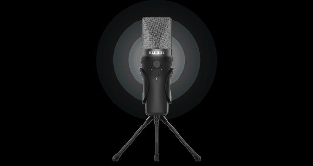 Bloody GM20 USB Gaming Microphone - Wide Applications