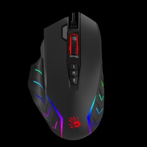 Bloody J95S 2-Fire RGB Animation Gaming Mouse USB (Stone Black Activated)