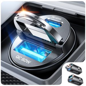 Joyroom JR-CCN18 65W A+C Pull-Ring Style Mini Car Charger