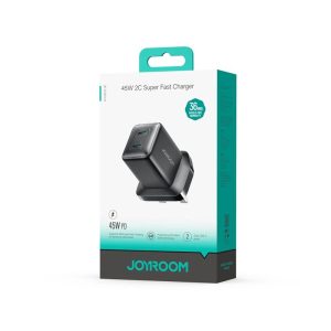 Joyroom JR-TCG17 45W Dual-Port (2C) Charger UK Plug Black