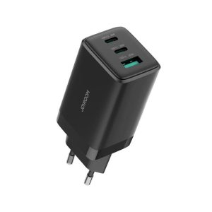 Joyroom JR-TG10 65W GaN Charger (EU) with A14 C to C 100W 1.2m Cable Black