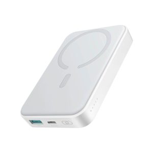 Joyroom JR-W020 10000mAh Magnetic Wireless Power Bank with MagSafe White