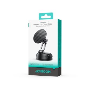 Joyroom JR-ZS510 Gel Suction Cup MagSafe Car Foldable Stand Dark Gray