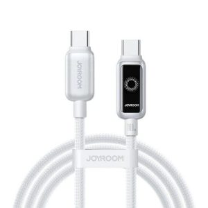 Joyroom S-A55 100W StarFlight Type-C to Type-C Cable 1.2m White